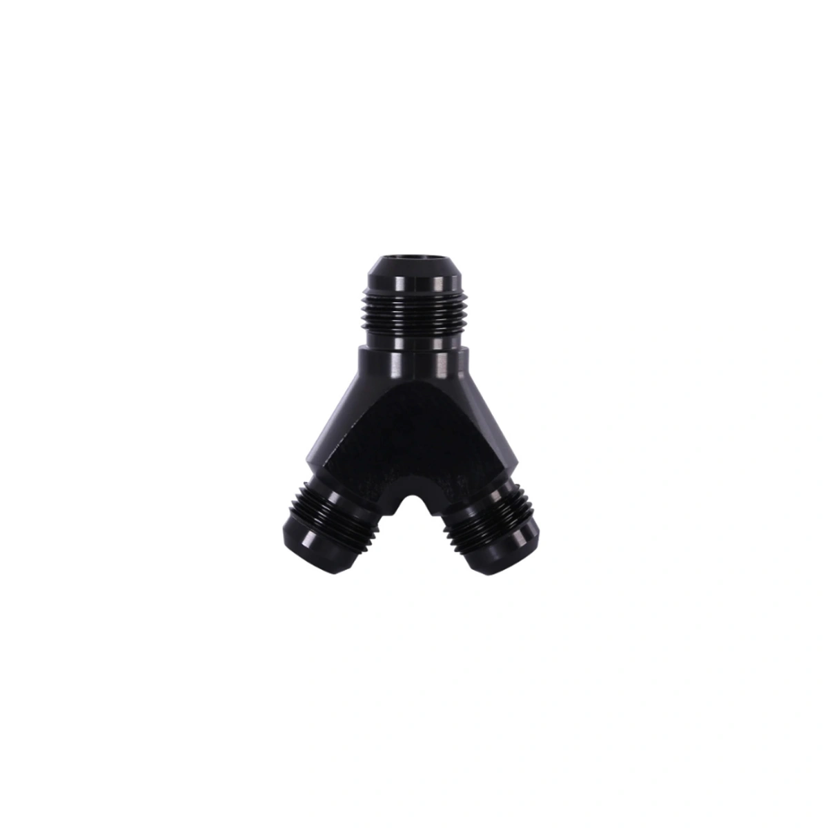 Aeromotive 15671 Y-Blok Yakıt Dağıtıcı - Siyah, -6AN Giriş / -4AN Çıkış