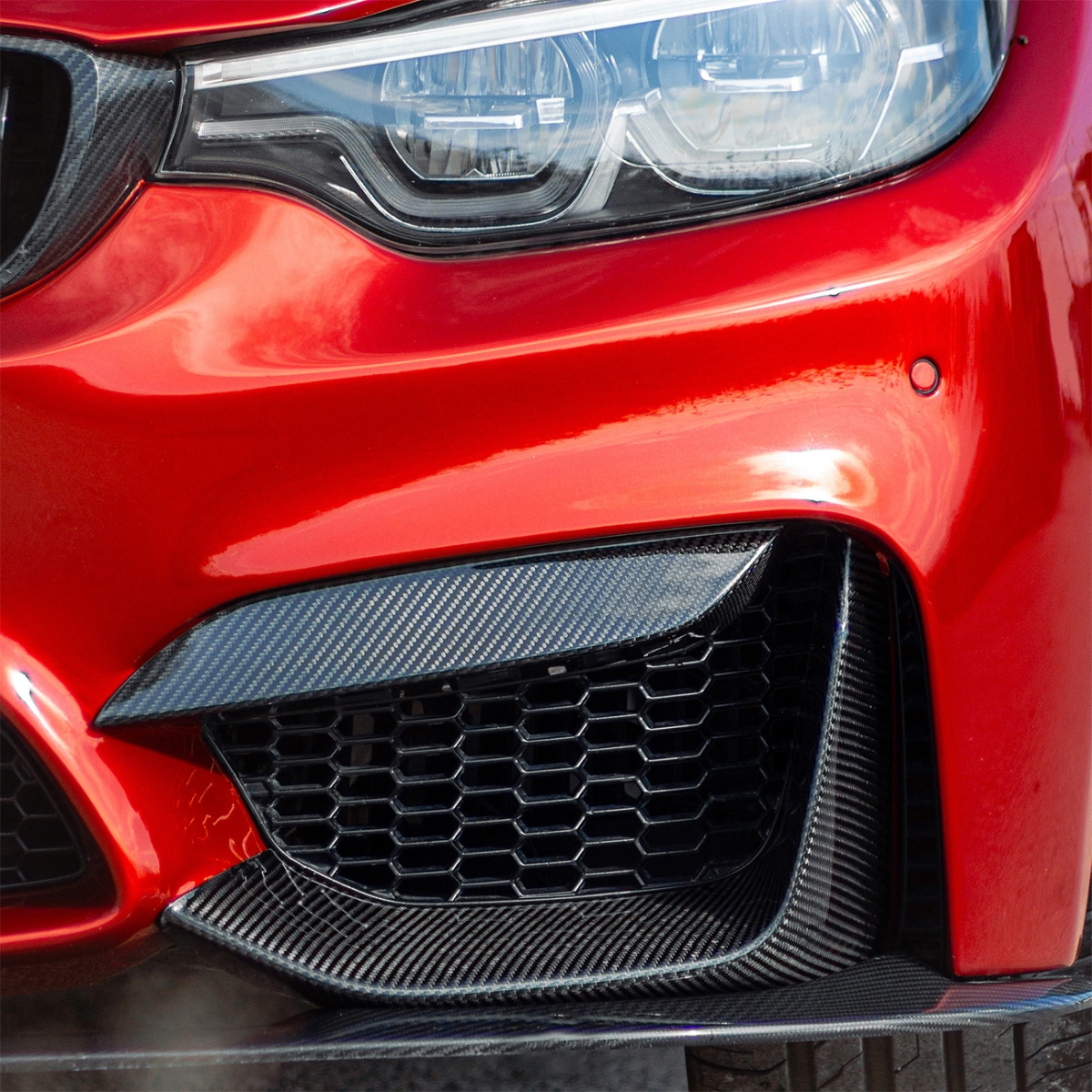 CS Carbon F8X Karbon Ön Tampon Kaş - Bmw F80/F82