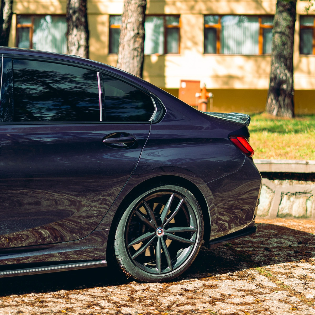 CS Carbon G20 LCI Karbon Arka Tampon Eki - Bmw G20/G21 LCI