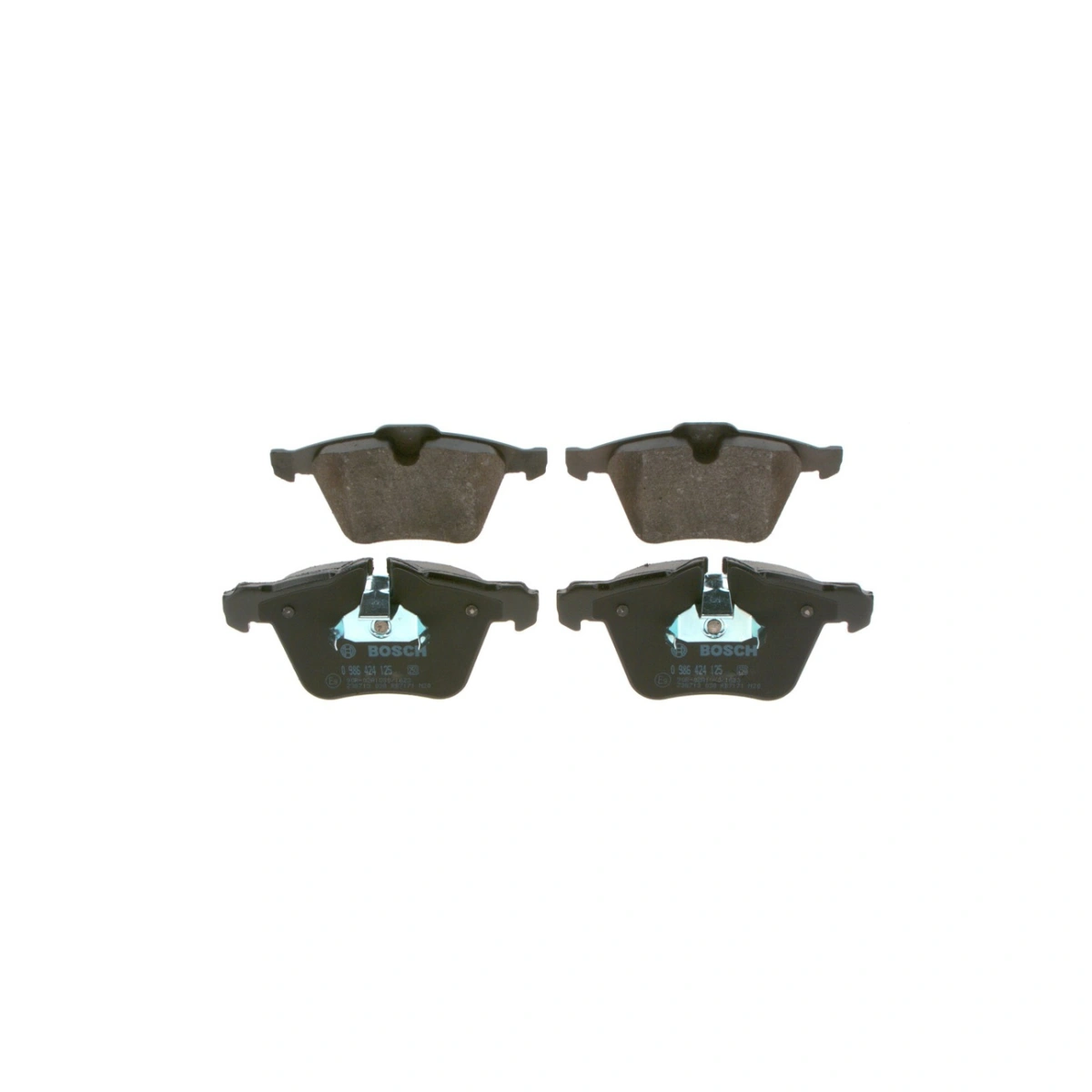 Bosch 0986424125 Ön Fren Balatası - Jaguar Xk/Xf/F-Type (2006-2019, 2.0-5.0L)