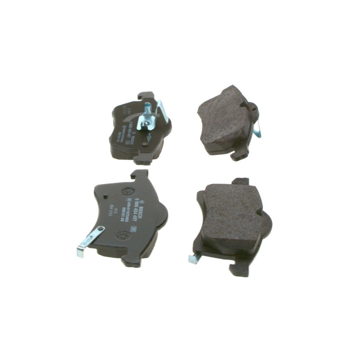 Bosch 0986424457 Ön Fren Balatası - Opel Astra, Chevrolet Astra, Holden Astra (1998-2012, 1.6-2.2L)
