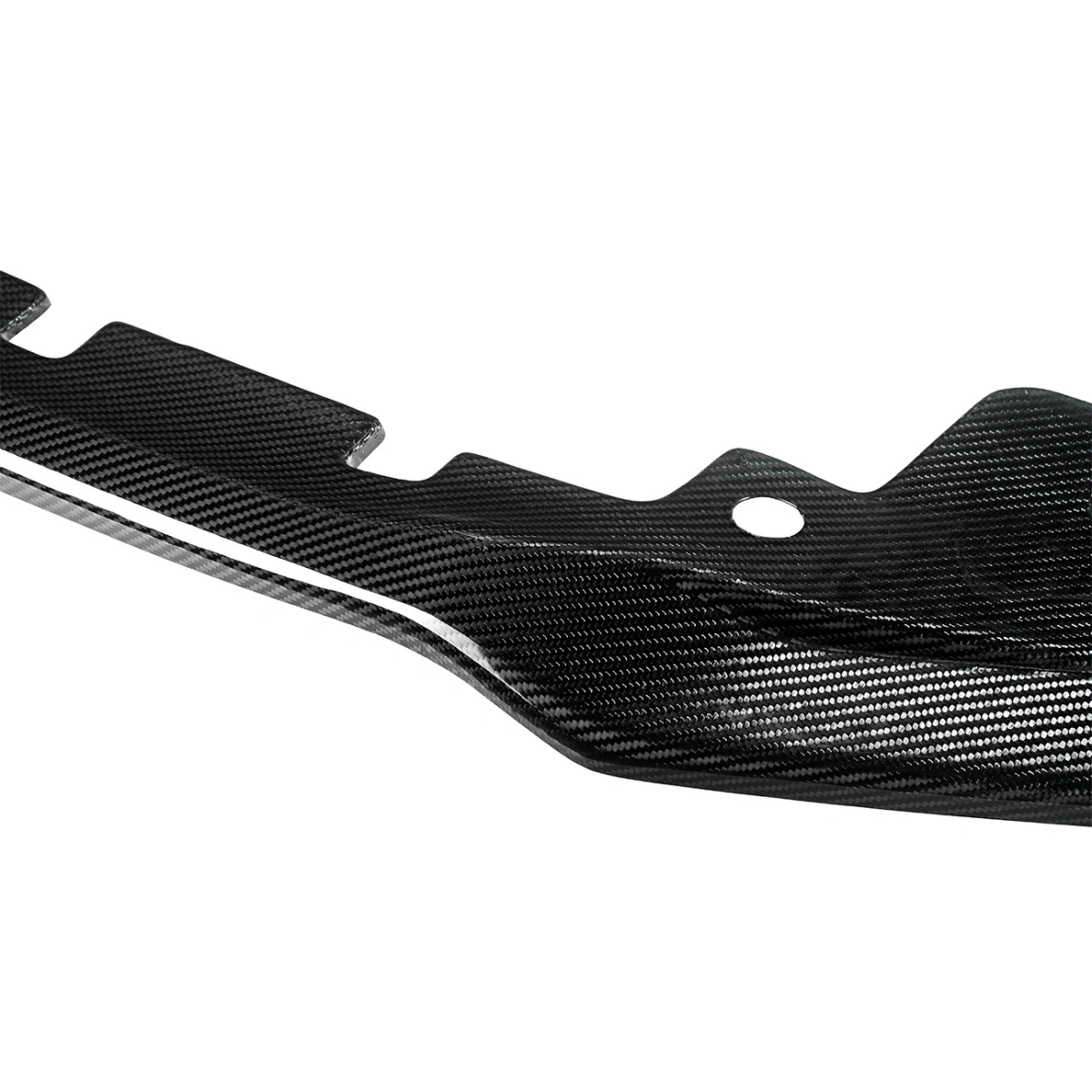 CS Carbon G22 Karbon Ön Tampon Eki (Ön Lip) V2 - Bmw G22/G23