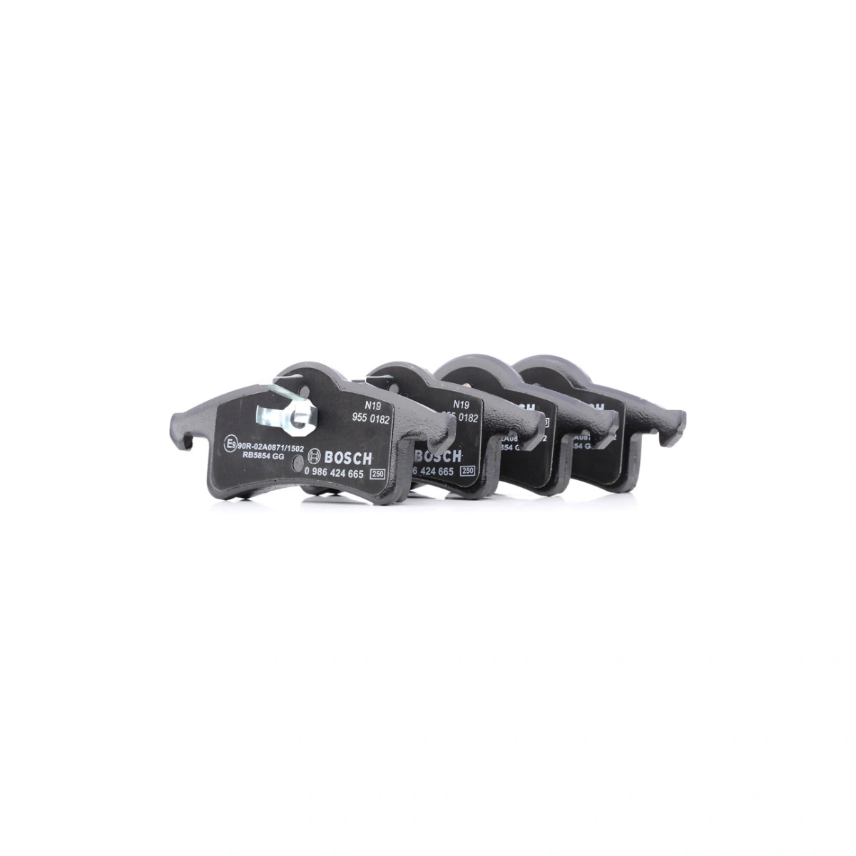 Bosch 0986424665 Arka Fren Balatası - Jeep Grand (1998-2005, 2.7-4.7L)