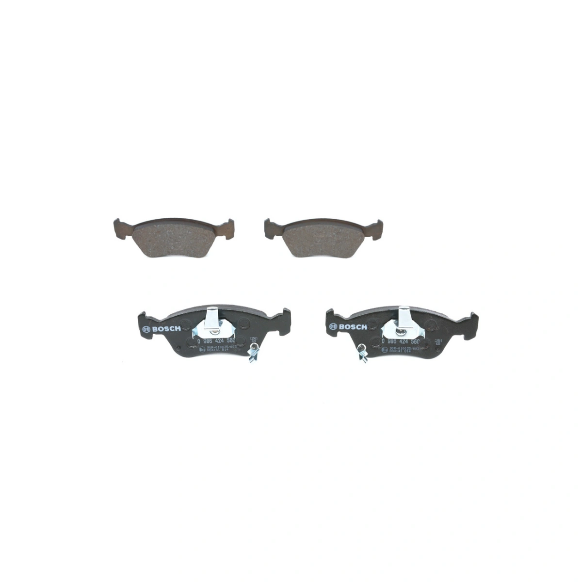 Bosch 0986424560 Ön Fren Balatası - Toyota Avensis (1997-2003, 1.6-2.0L)