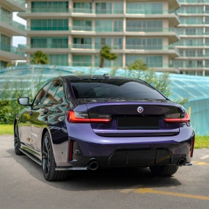 CS Carbon G20 LCI Karbon Arka Tampon Eki - Bmw G20/G21 LCI