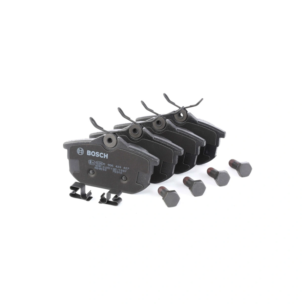Bosch 0986424427 Arka Fren Balatası - Volvo V40/S40, Mitsubishi Carisma (1995-2012, 1.1-2.0L)