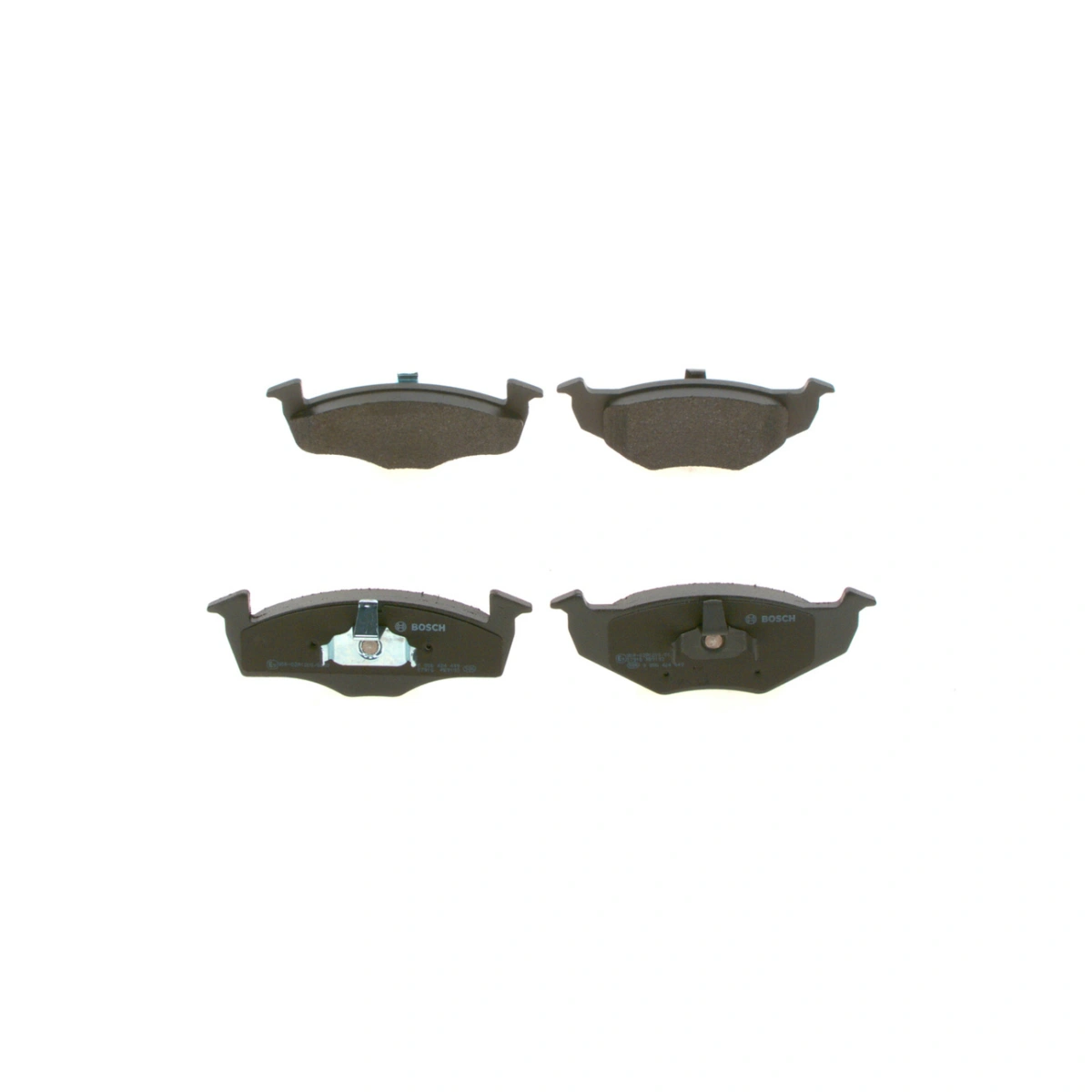 Bosch 0986424449 Ön Fren Balatası - Volkswagen Golf/Polo, Seat Ibiza (1991-2003, 1.0-2.8L)