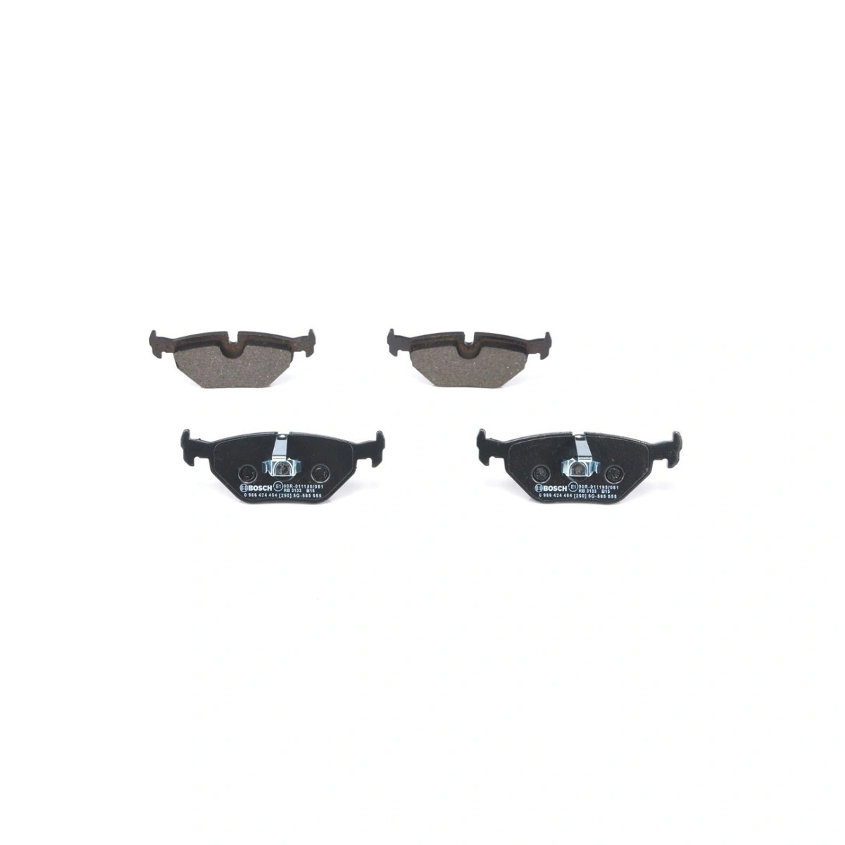 Bosch 0986424484 Arka Fren Balatası - Bmw 3, Bmw (Brilliance) 3, Mg (Saic) 6 (1988-2015, 1.8-4.6L)