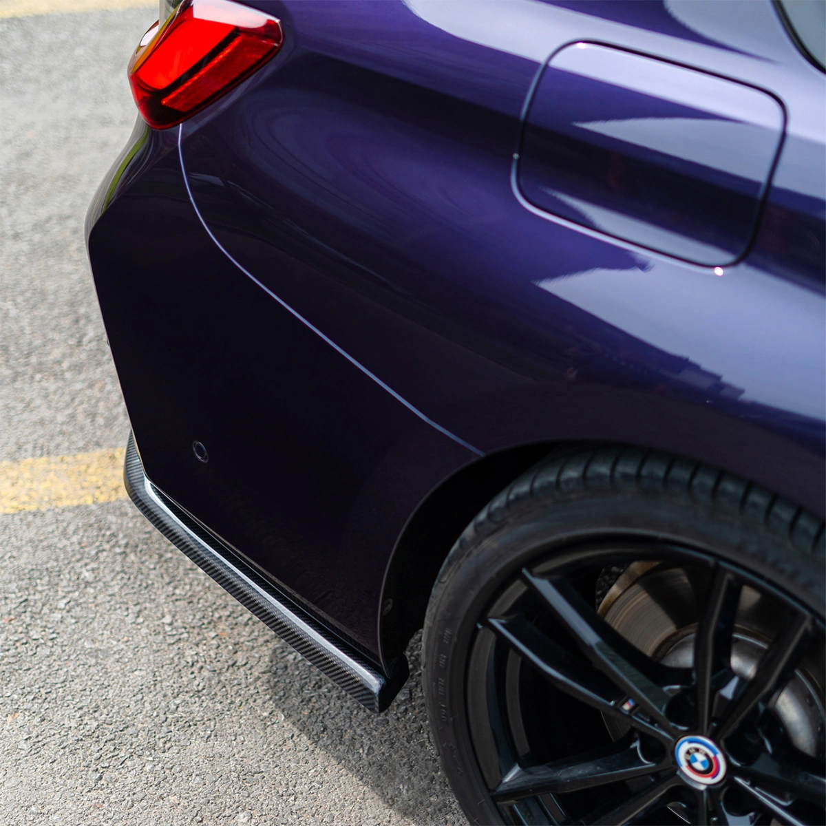 CS Carbon G20 LCI Karbon Arka Tampon Eki - Bmw G20/G21 LCI