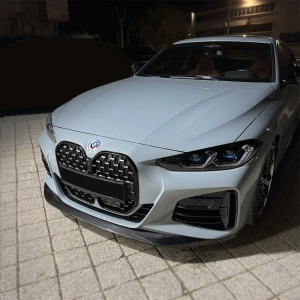 CS Carbon G22 Karbon Ön Tampon Eki (Ön Lip) V1 - Bmw G22/G23