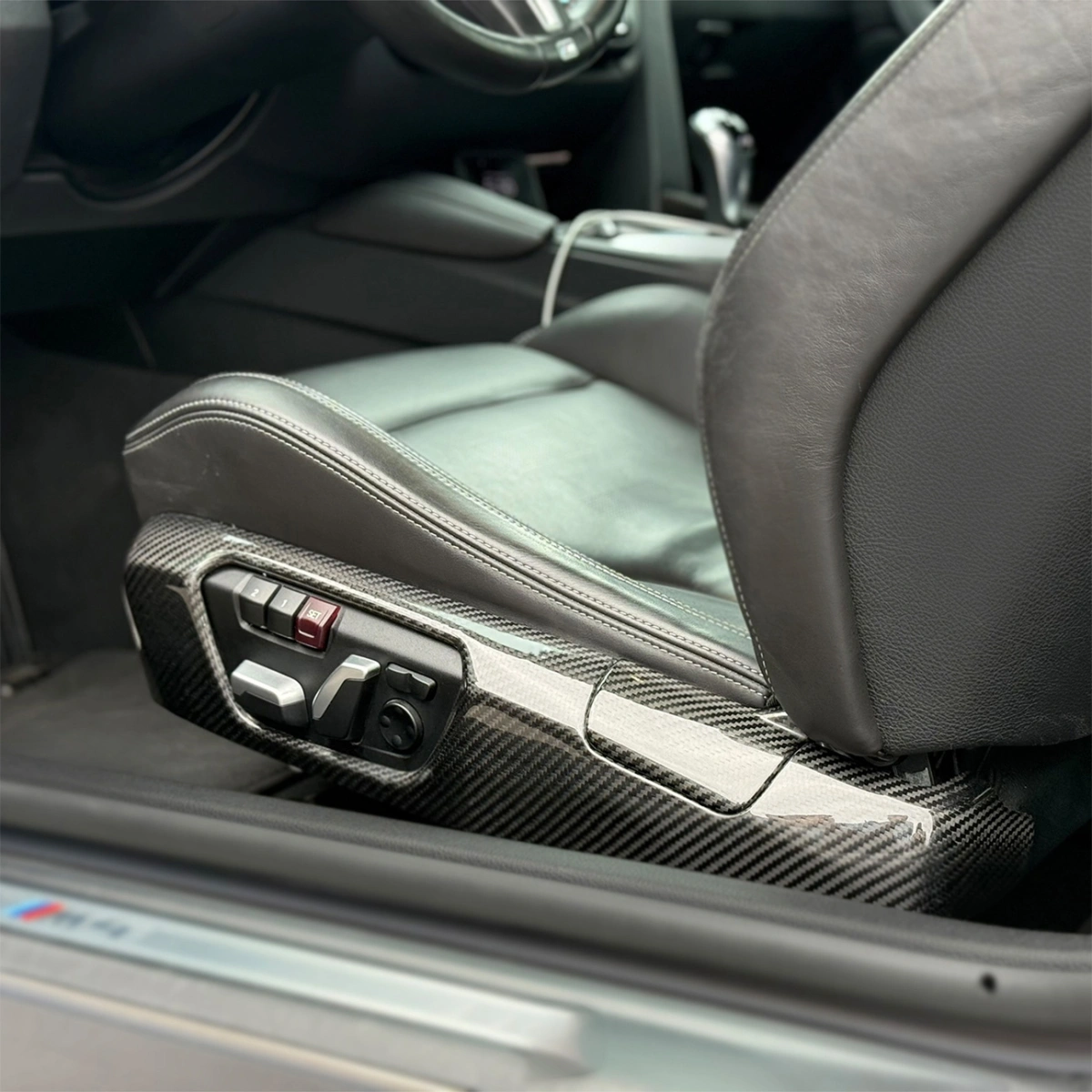 CS Carbon F8X Karbon Koltuk Yanı Trim - Bmw F80/F82