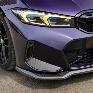 CS Carbon G20 LCI Karbon Ön Tampon Flap - Bmw G20/G21 LCI