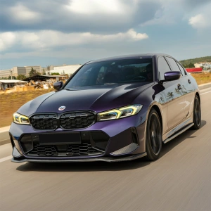 CS Carbon G20 LCI Karbon Ön Tampon Flap - Bmw G20/G21 LCI