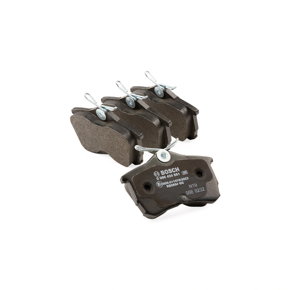 Bosch 0986424661 Arka Fren Balatası - Honda Accord (1998-2008, 1.8-2.4L)