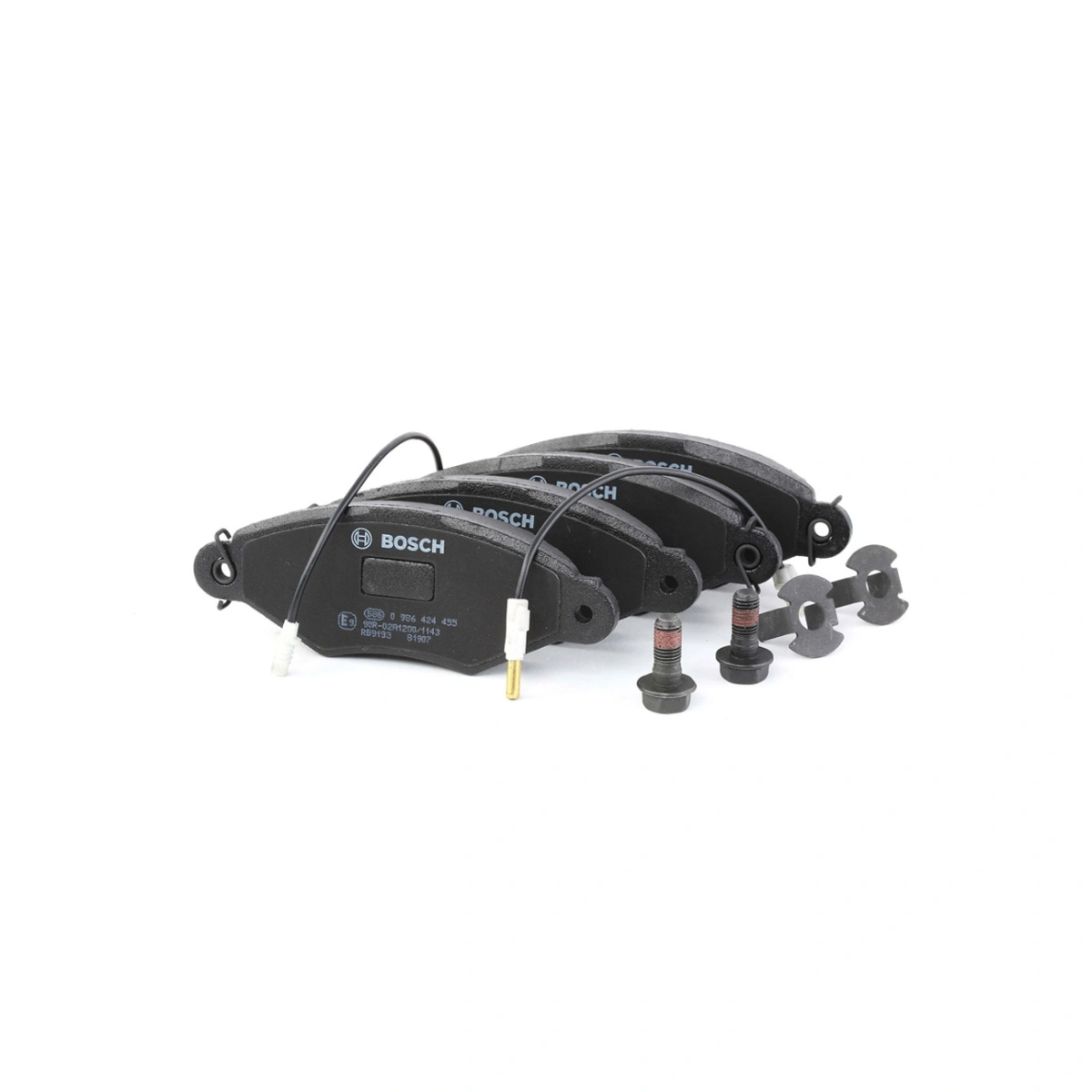 Bosch 0986424455 Ön Fren Balatası - Renault Kangoo, Nissan Kubistar, Citroen Xsara (1997-2010, 1.0-1.9L)