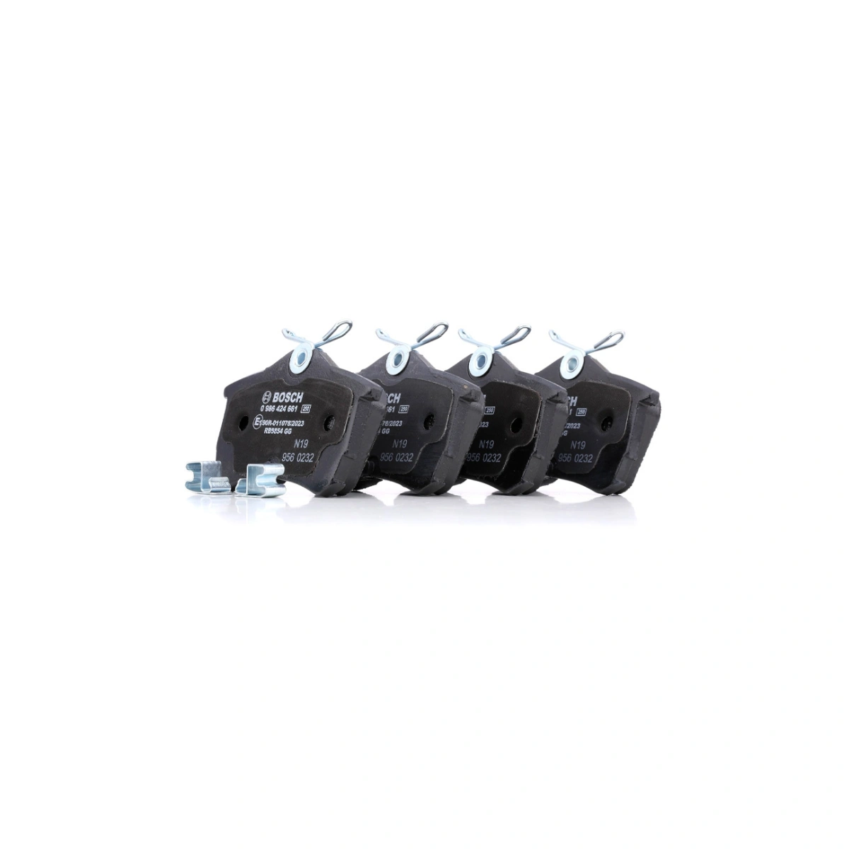 Bosch 0986424661 Arka Fren Balatası - Honda Accord (1998-2008, 1.8-2.4L)