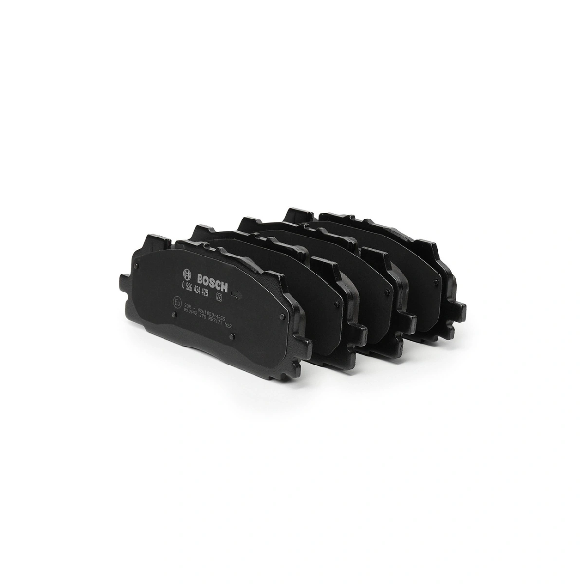 Bosch 0986424429 Ön Fren Balatası - Audi A3/A4, Seat Leon (2015-2020, 1.4-6.0L)