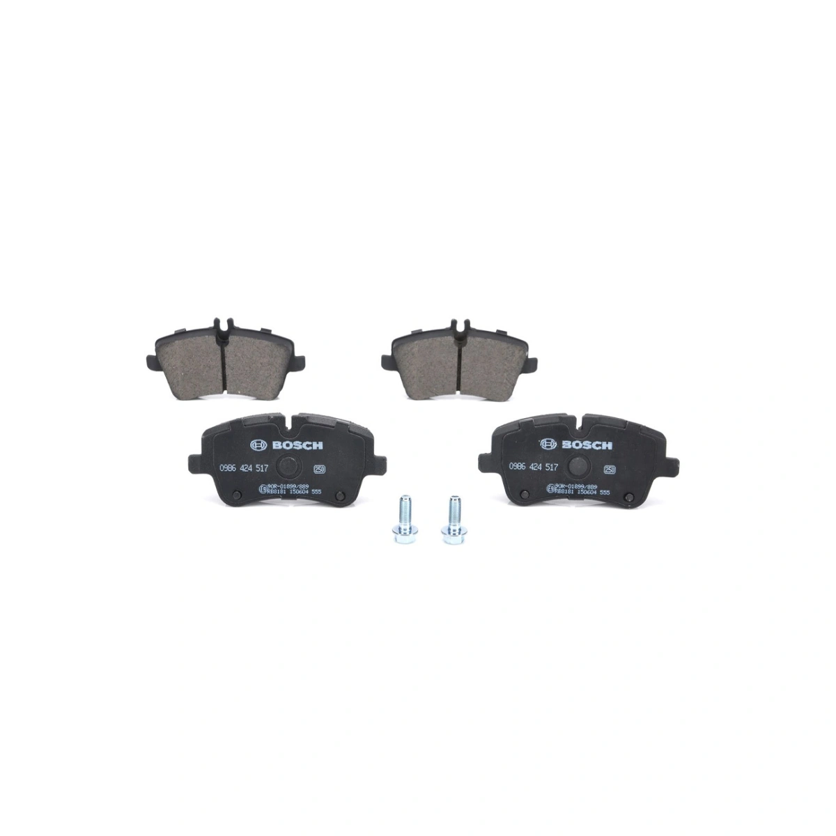 Bosch 0986424517 Ön Fren Balatası - Audi A5, Mercedes C-Serisi/Clk (2000-2017, 3.0L)
