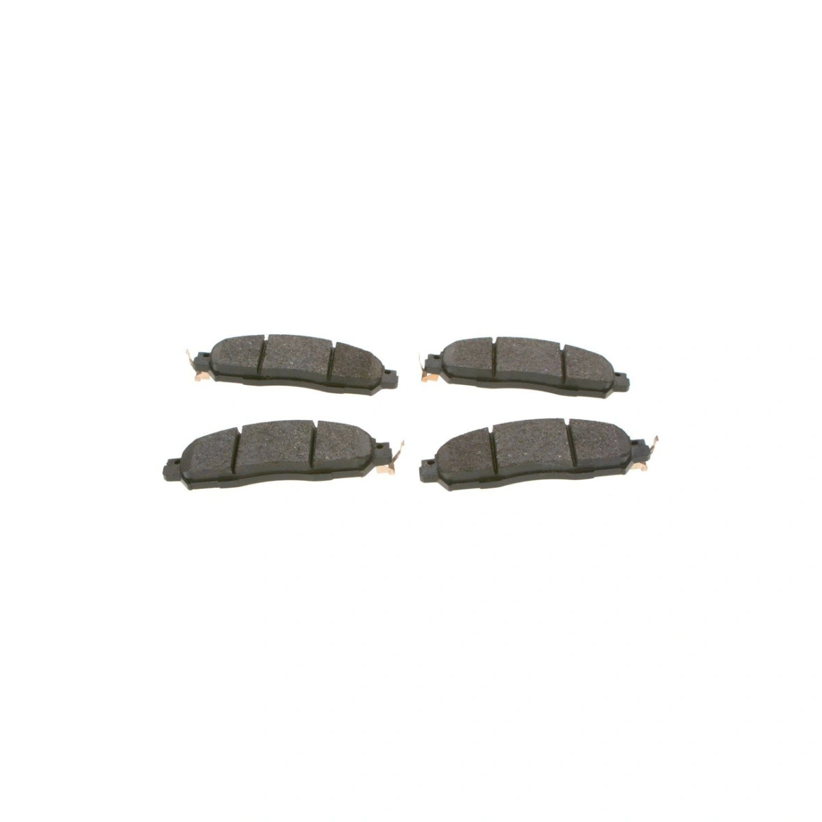 Bosch 0986424837 Ön Fren Balatası - Nissan Navara, Renault Alaskan (2015-2024, 2.3L)