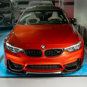 CS Carbon F8X Karbon Ön Tampon Eki (Ön Lip) CS Stil - Bmw F80/F82