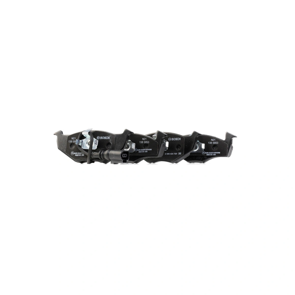 Bosch 0986424723 Ön Fren Balatası - Volkswagen Polo, Skoda Fabia (1999-2014, 1.0-2.0L)