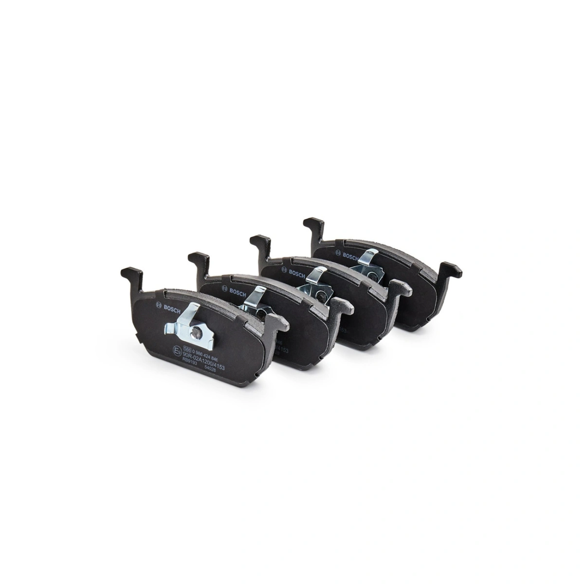 Bosch 0986424846 Ön Fren Balatası - Volkswagen Polo, Audi A1, Skoda Fabia (2017-2024, 1.0-1.6L)