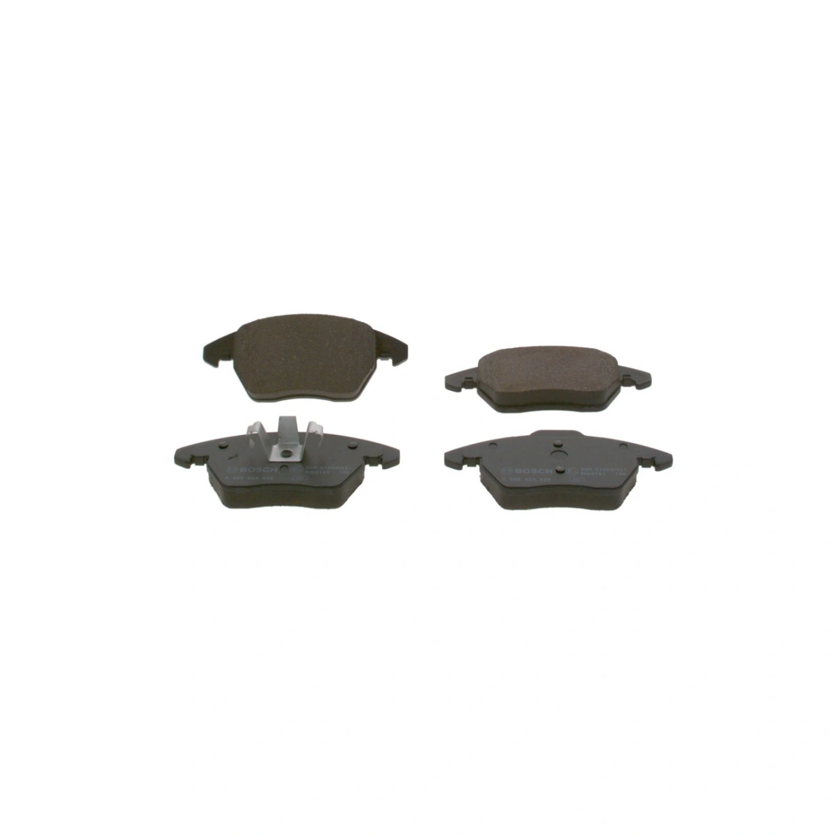Bosch 0986424825 Ön Fren Balatası - Volkswagen Polo, Peugeot 208, Citroen C4 (2003-2023, 1.0-2.0L)