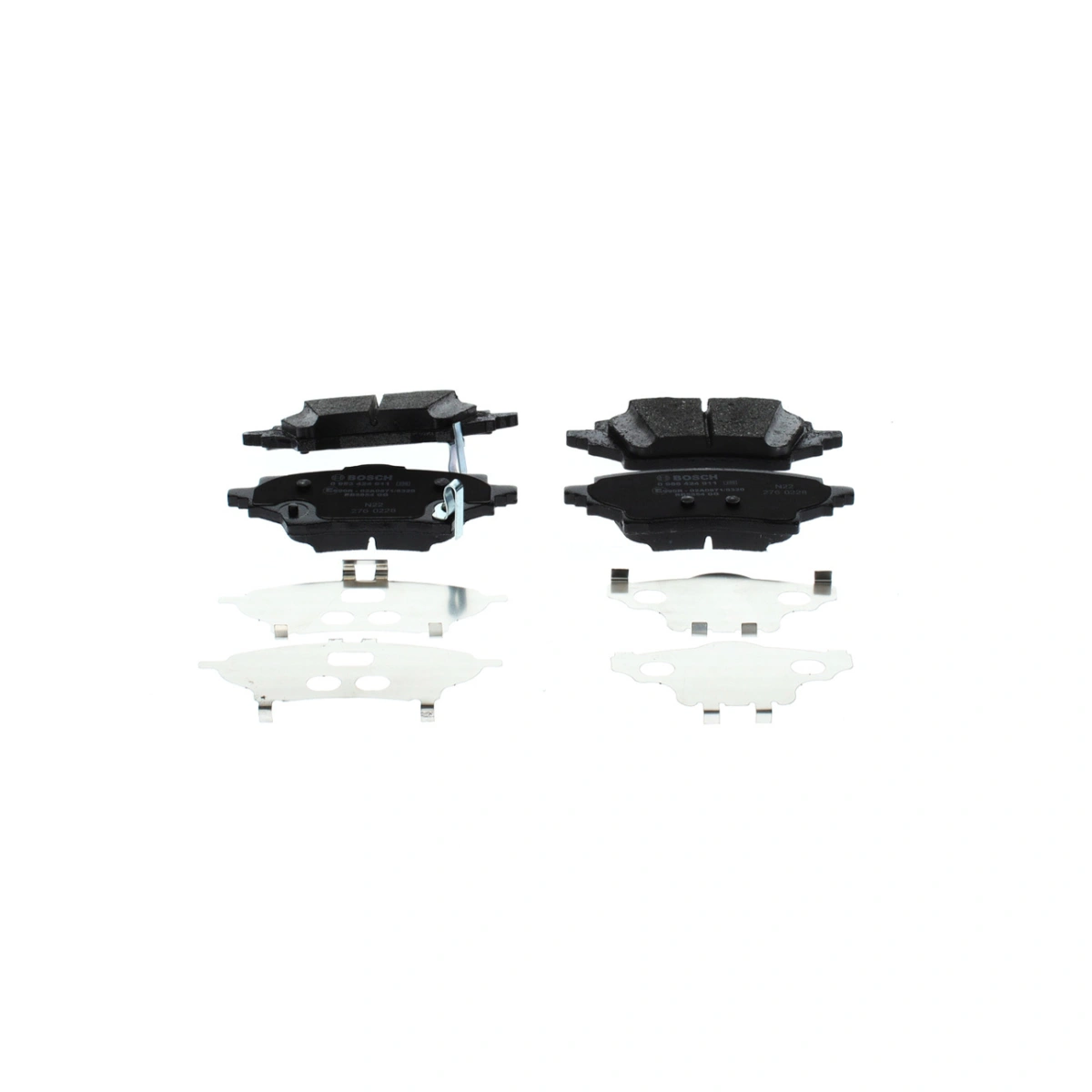 Bosch 0986424911 Arka Fren Balatası - Toyota Corolla, Suzuki Swace, Mazda 2 (2016-2024, 1.2-2.0L)