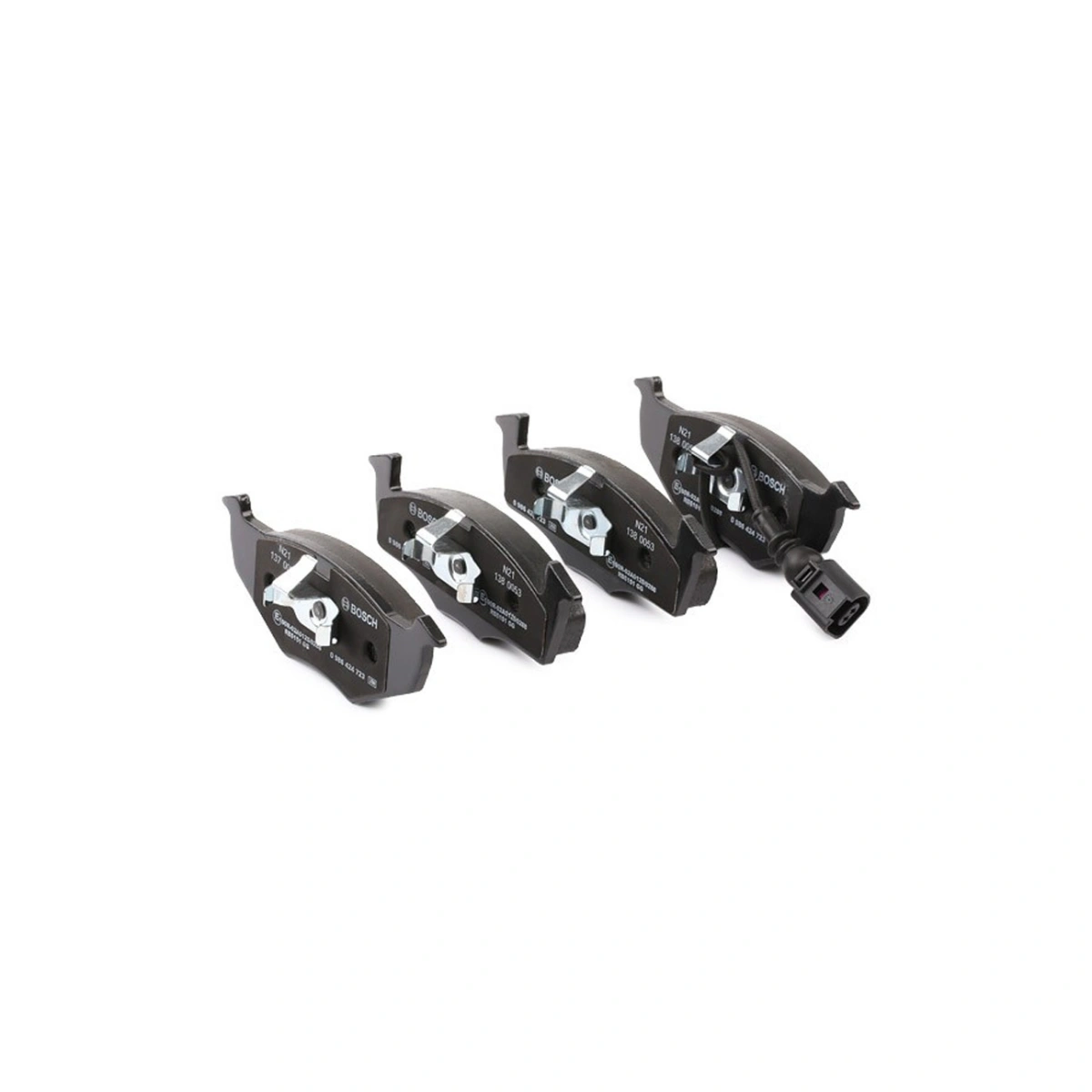 Bosch 0986424723 Ön Fren Balatası - Volkswagen Polo, Skoda Fabia (1999-2014, 1.0-2.0L)