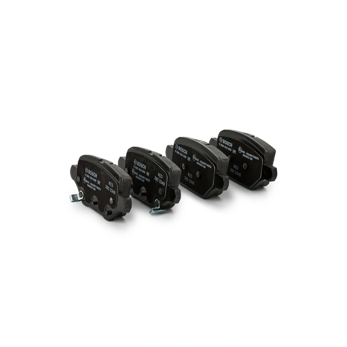 Bosch 0986424895 Arka Fren Balatası - Opel Mokka, Chevrolet Trax (2012-2019, 1.4-1.8L)