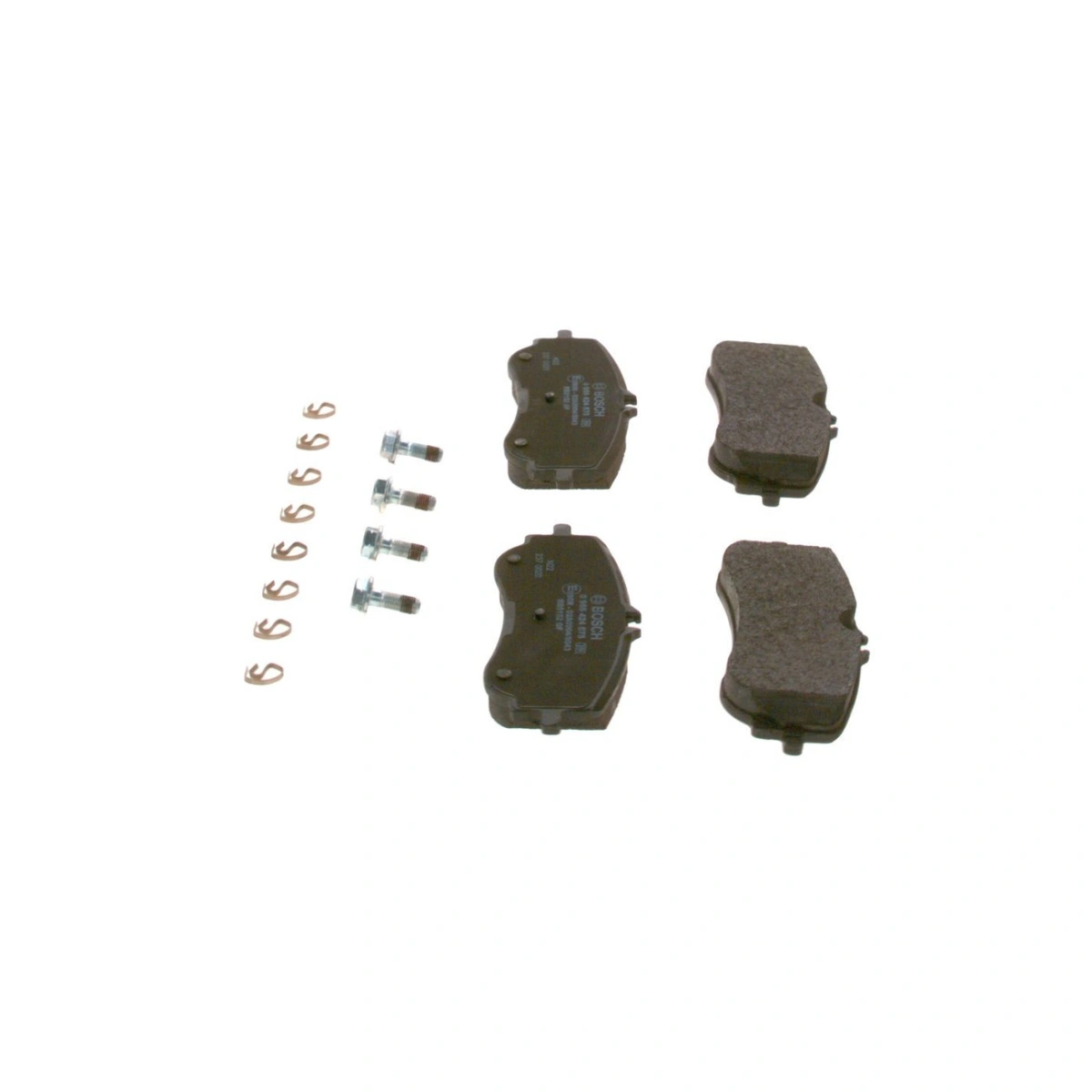 Bosch 0986424875 Arka Fren Balatası - Volkswagen Amarok/Crafter, Man Tge (2010-2024, 2.0-3.0L)