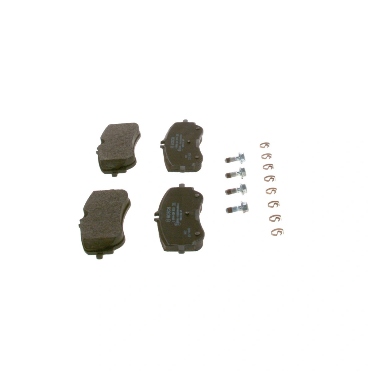 Bosch 0986424875 Arka Fren Balatası - Volkswagen Amarok/Crafter, Man Tge (2010-2024, 2.0-3.0L)