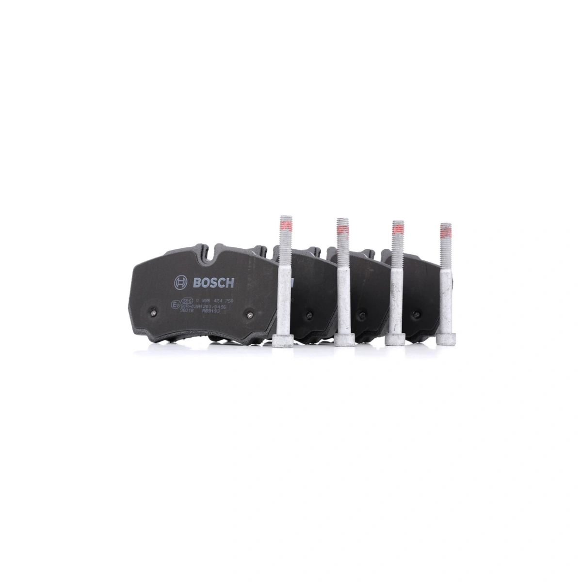 Bosch 0986424750 Arka Fren Balatası - Iveco Daily (1999-2021, 2.8L)