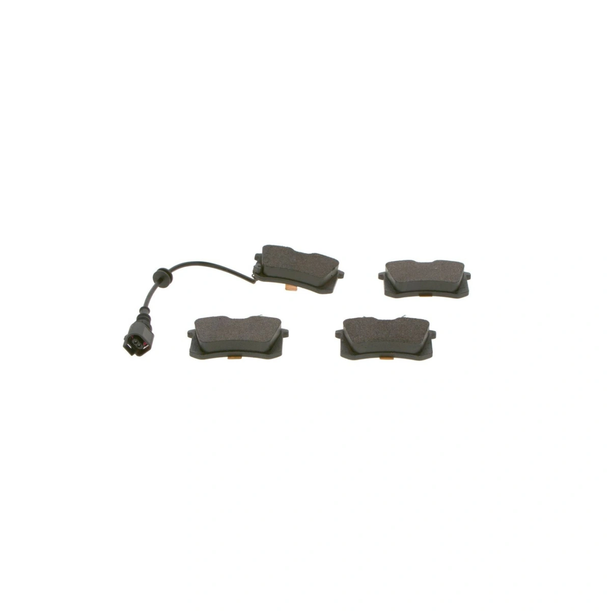 Bosch 0986424813 Arka Fren Balatası - Volkswagen Polo, Seat Ibiza/Cordoba (1998-2012, 1.0-2.0L)
