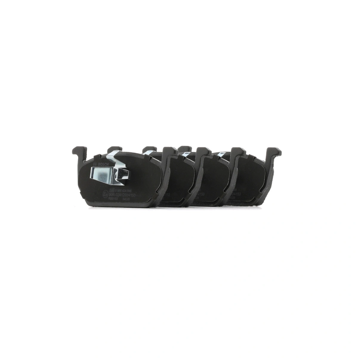 Bosch 0986424846 Ön Fren Balatası - Volkswagen Polo, Audi A1, Skoda Fabia (2017-2024, 1.0-1.6L)