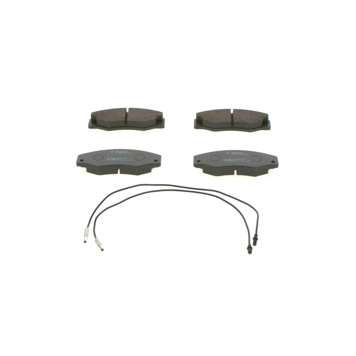 Bosch 0986460953 Ön Fren Balatası - Renault 21 (1986-1995, 2.0-2.2L)