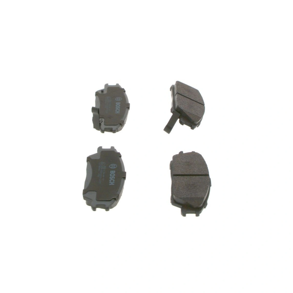 Bosch 0986461127 Ön Fren Balatası - Hyundai Accent, Subaru Justy, Honda Accord (1983-2010, 1.1-1.8L)