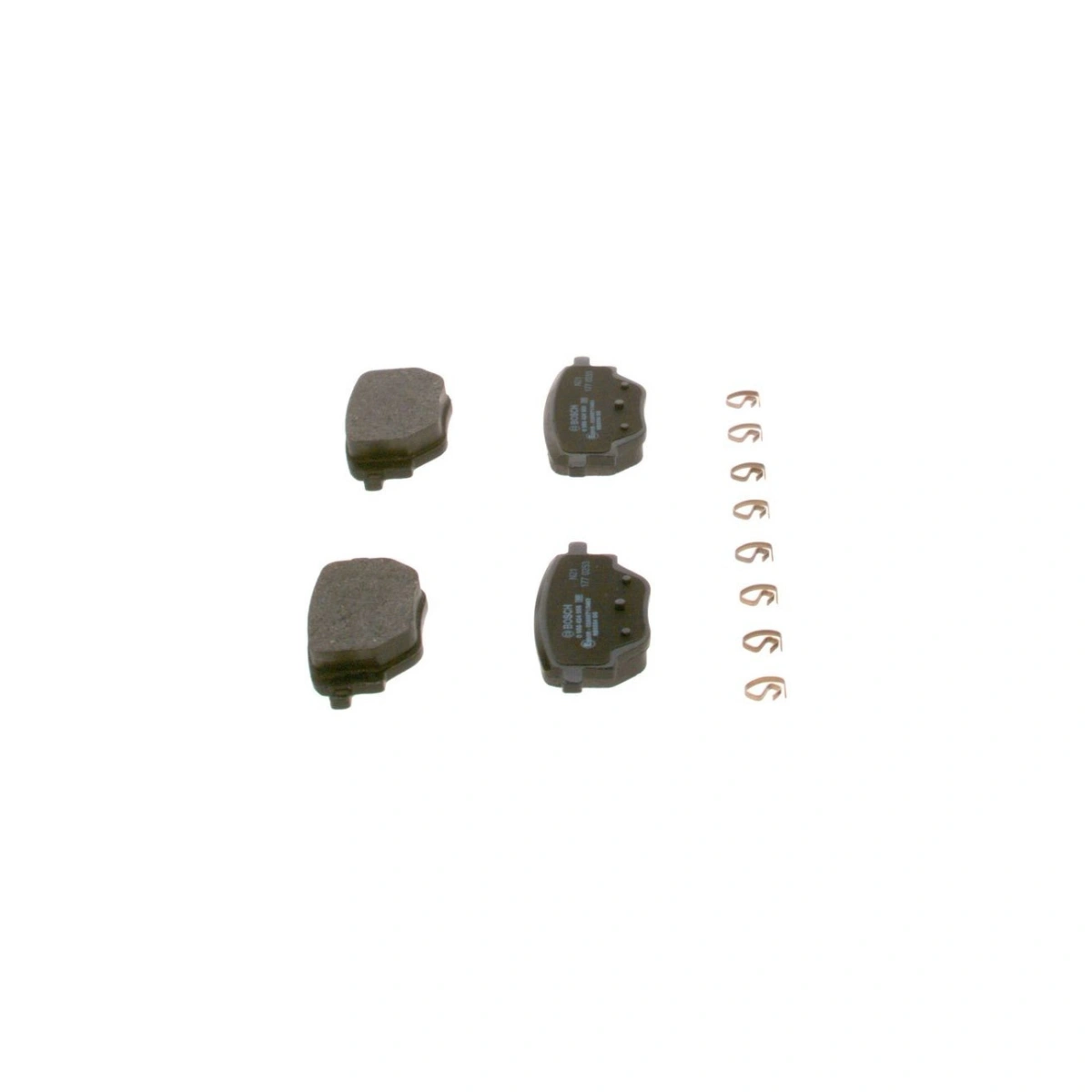 Bosch 0986424988 Arka Fren Balatası - Peugeot 208, Citroen C4, Opel Corsa (2019-2024, 1.2-1.6L)