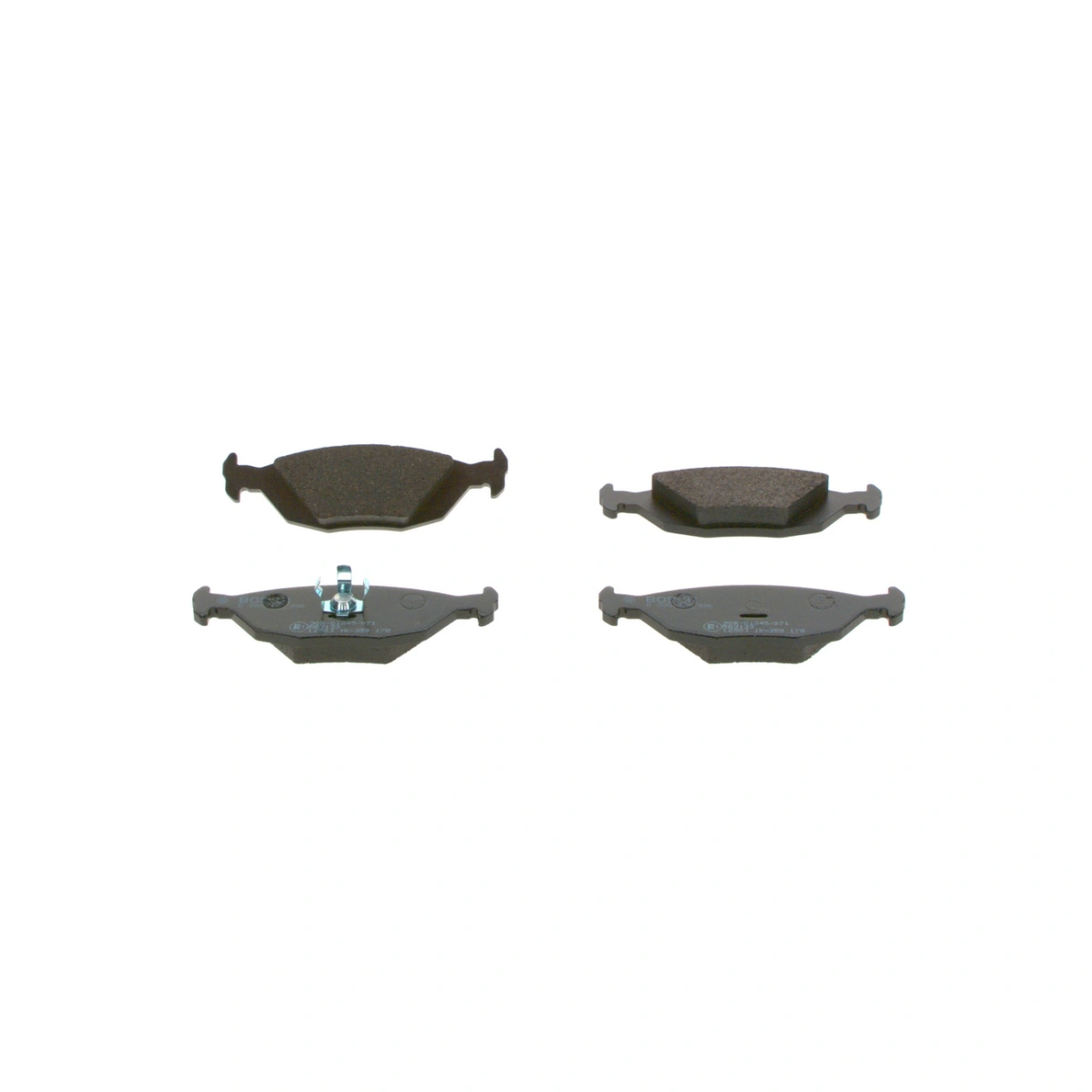 Bosch 0986460996 Arka Fren Balatası - Volvo 460/440/480 (1980-1998, 1.6-3.0L)