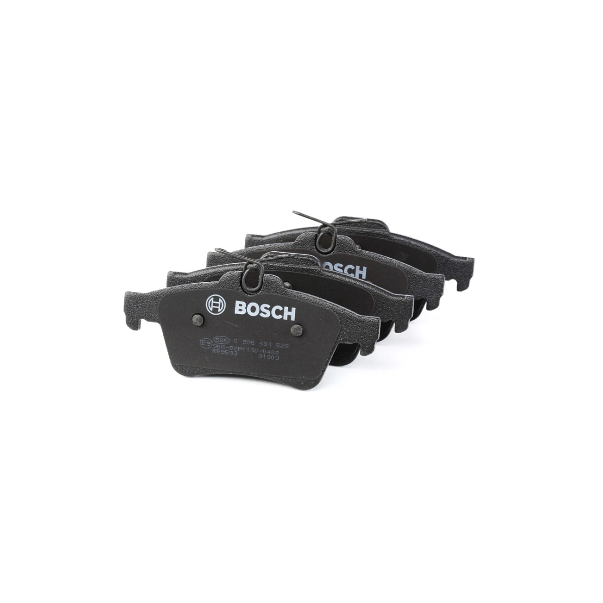 Bosch 0986494528 Arka Fren Balatası - Renault Laguna, Ford Focus, Ford (Changan) Focus (1999-2022, 1.0-5.0L)