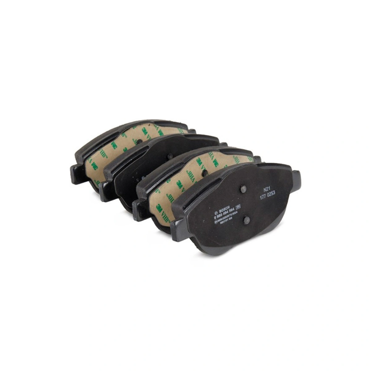 Bosch 0986494564 Ön Fren Balatası - Peugeot 208, Opel Corsa/Mokka (2013-2022, 1.2-1.6L)