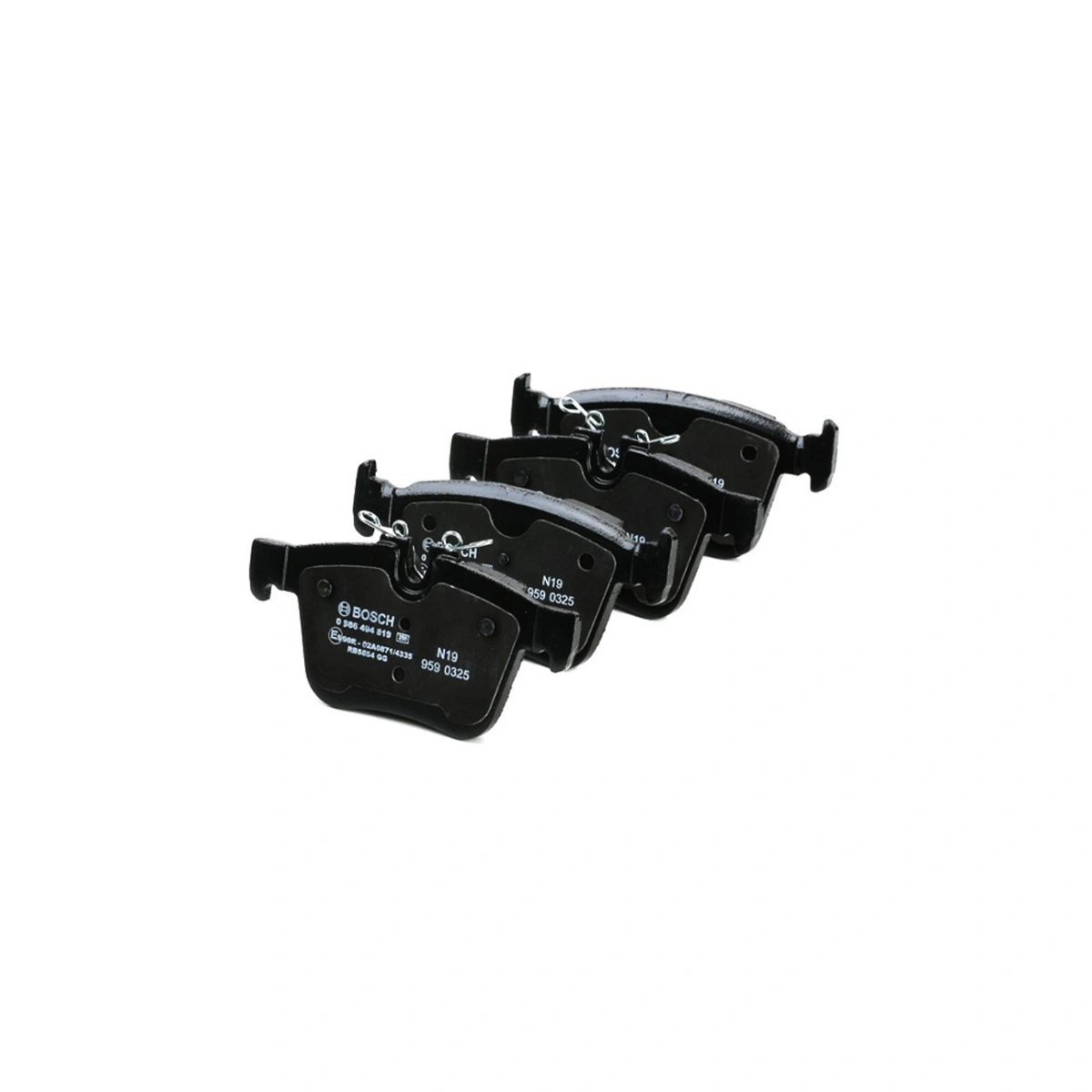 Bosch 0986494819 Arka Fren Balatası - Volvo Xc40, Land Rover Discovery, Land Rover (Chery) Discovery (2011-2023, 1.5-3.0L)