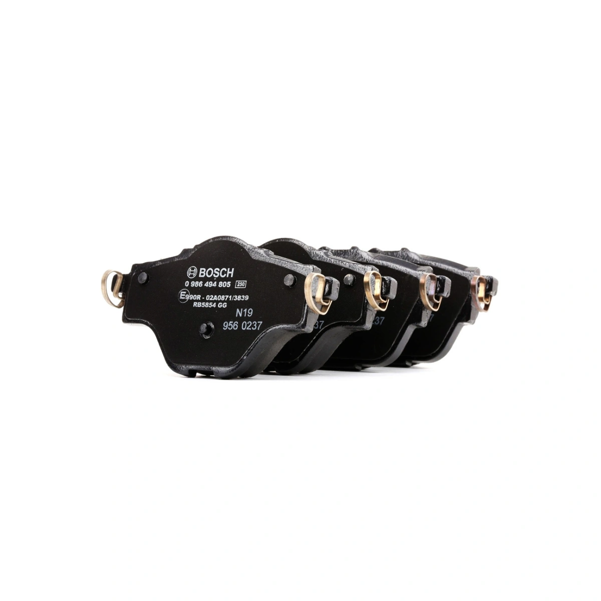 Bosch 0986494805 Arka Fren Balatası - Peugeot 5008, Citroen C4, Opel Astra (2013-2023, 1.2-2.4L)