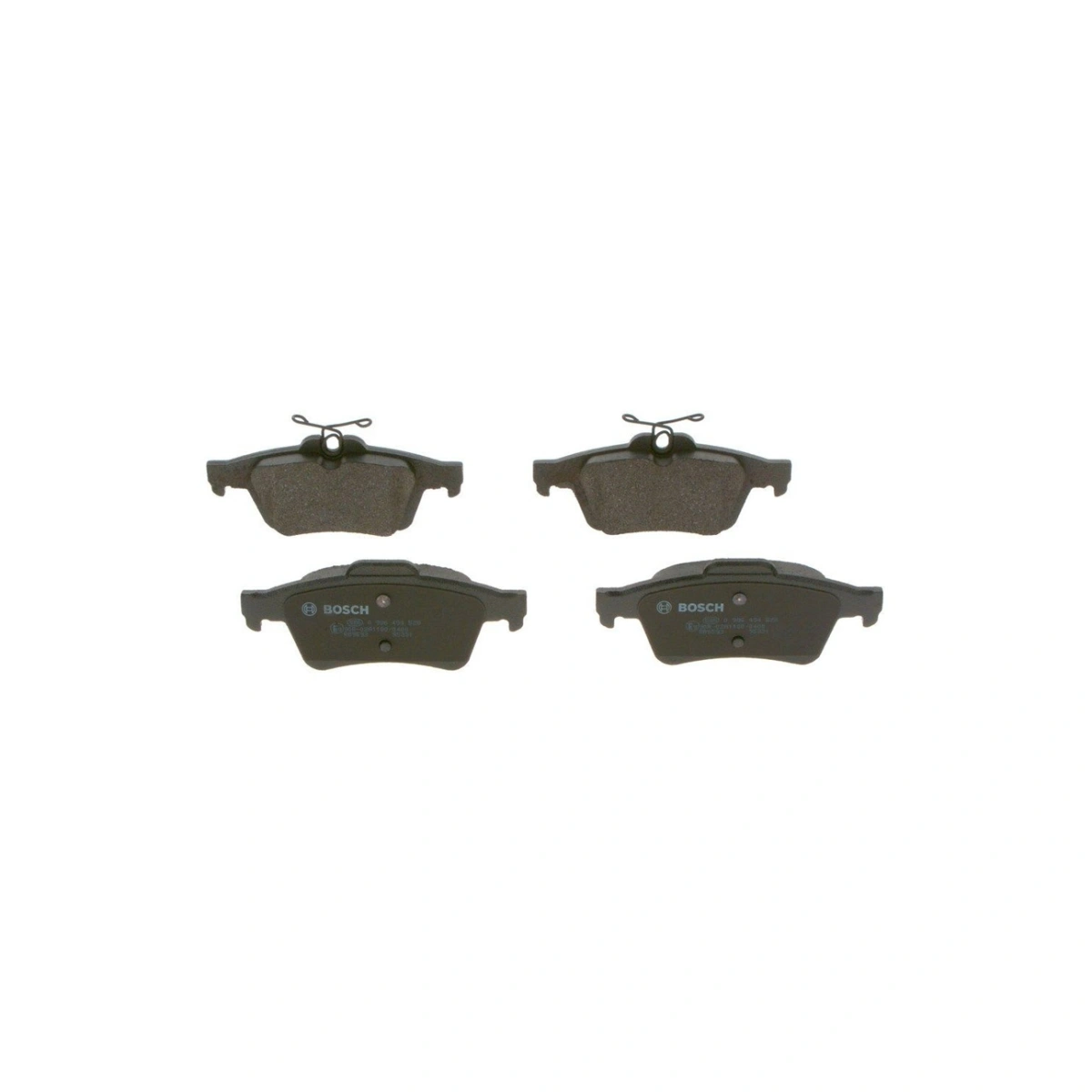 Bosch 0986494528 Arka Fren Balatası - Renault Laguna, Ford Focus, Ford (Changan) Focus (1999-2022, 1.0-5.0L)