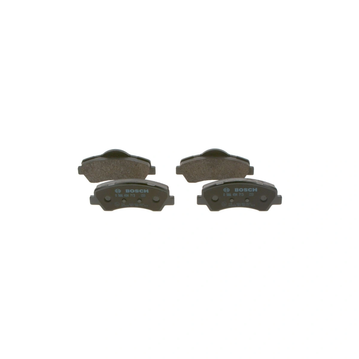 Bosch 0986494713 Ön Fren Balatası - Peugeot 308/301, Citroen C4 (2012-2021, 1.2-2.0L)