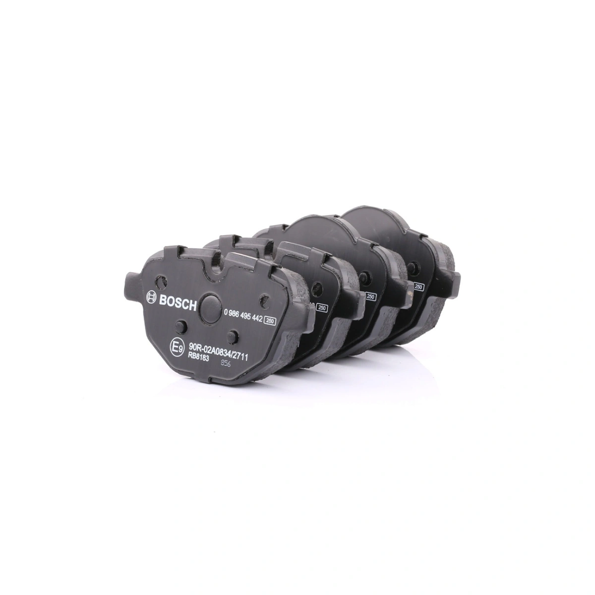 Bosch 0986495442 Arka Fren Balatası - Bmw X3/3, Mercedes Cla (1981-2023, 1.6-2.3L)
