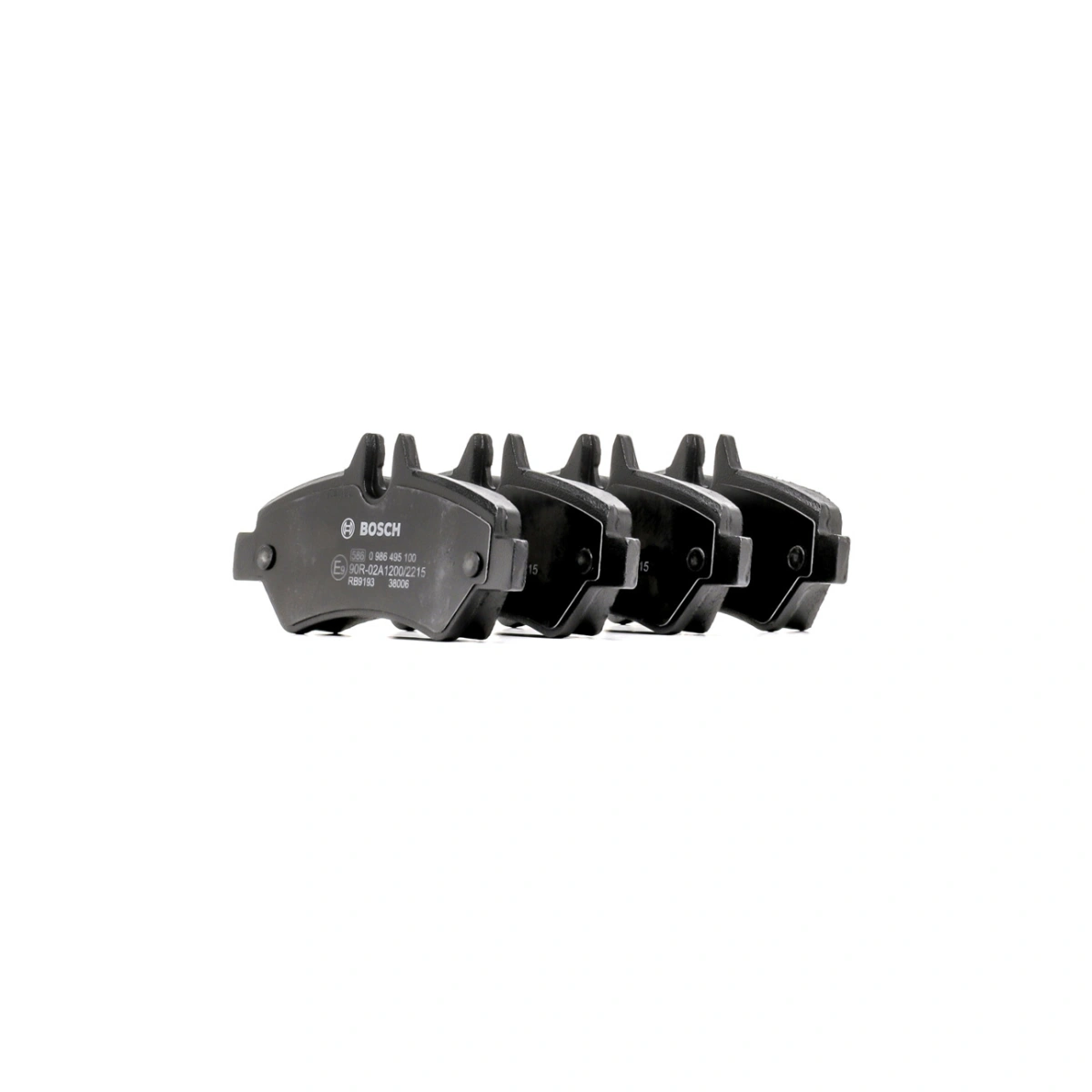 Bosch 0986495100 Arka Fren Balatası - Mercedes Sprinter, Volkswagen Crafter (2006-2020, 2.0-2.5L)