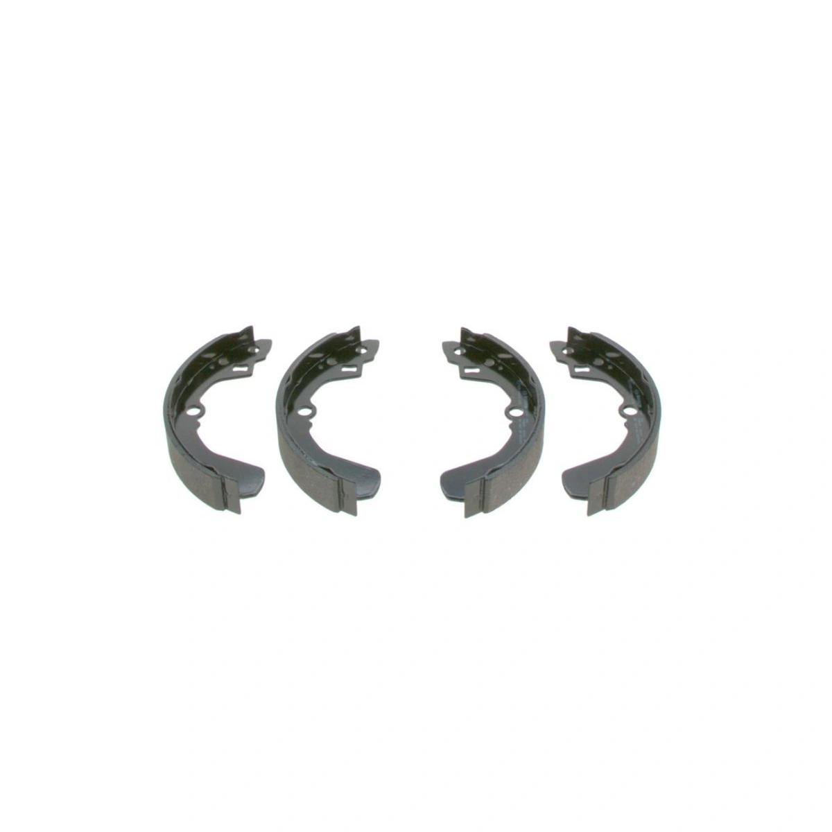 Bosch 0986487436 Arka Kampana Fren Balatası - Suzuki Swift/Sx4, Subaru Justy (1987-2009, 1.0-1.8L)