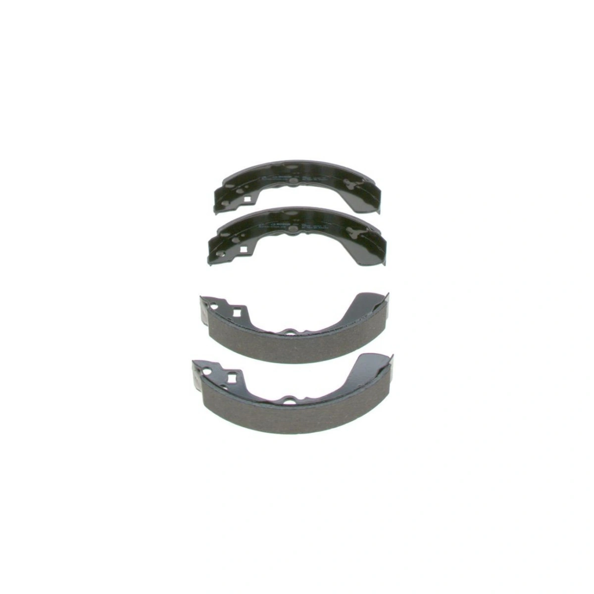 Bosch 0986487436 Arka Kampana Fren Balatası - Suzuki Swift/Sx4, Subaru Justy (1987-2009, 1.0-1.8L)