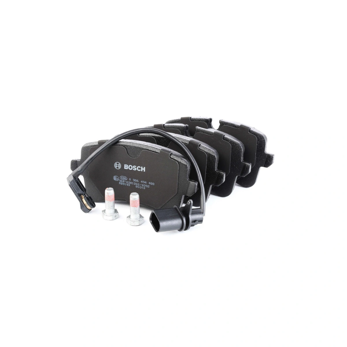 Bosch 0986494488 Arka Fren Balatası - Audi A4/A6, Porsche Macan (2010-2018, 1.8-3.0L)